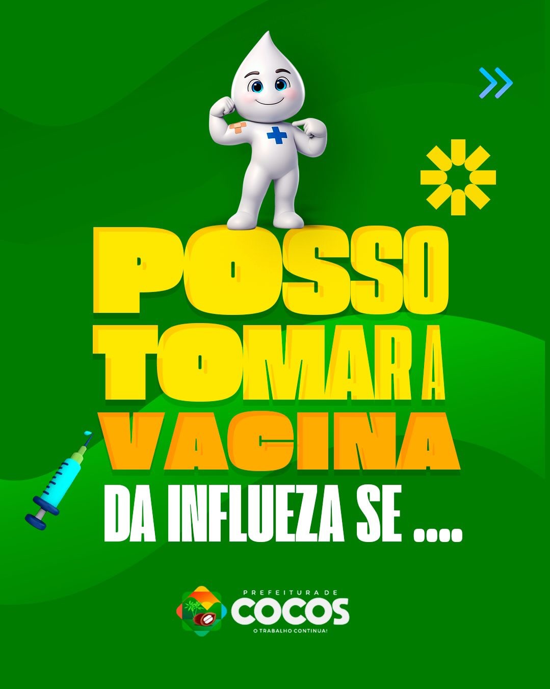 DÚVIDA COMUM: PODE TOMAR A VACINA DA GRIPE MESMO COM SINTOMAS?