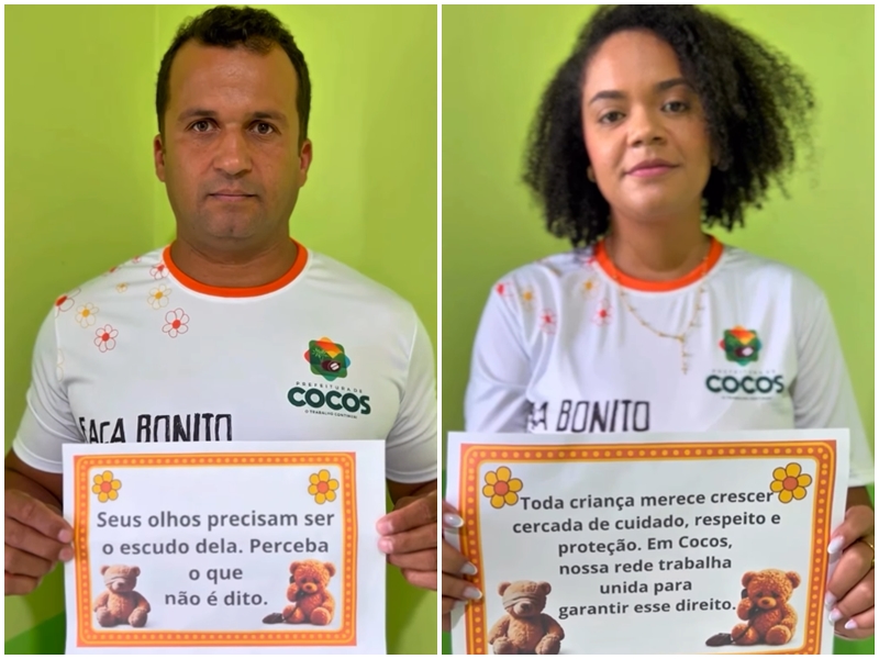 18 DE MAIO: COCOS NA LUTA CONTRA O ABUSO E A EXPLORAÇÃO SEXUAL DE CRIANÇAS E ADOLESCENTES