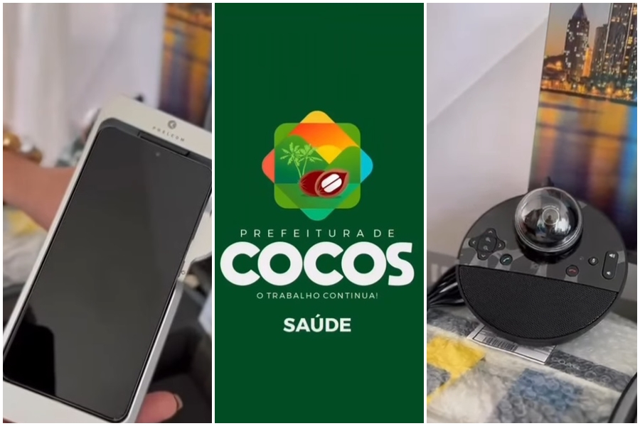 COCOS FORTALECE SAÚDE MUNICIPAL COM RECEBIMENTO DE COMBO UBS E KITS DE TELESSAÚDE