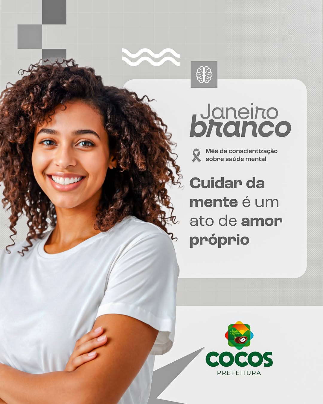 JANEIRO BRANCO É TEMPO DE CUIDADO, ESCUTA E ATENÇÃO COM VOCÊ